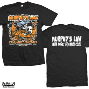 Image of MURPHY'S LAW "Jimmy G Birthday Boat Show 2022" T-Shirt
