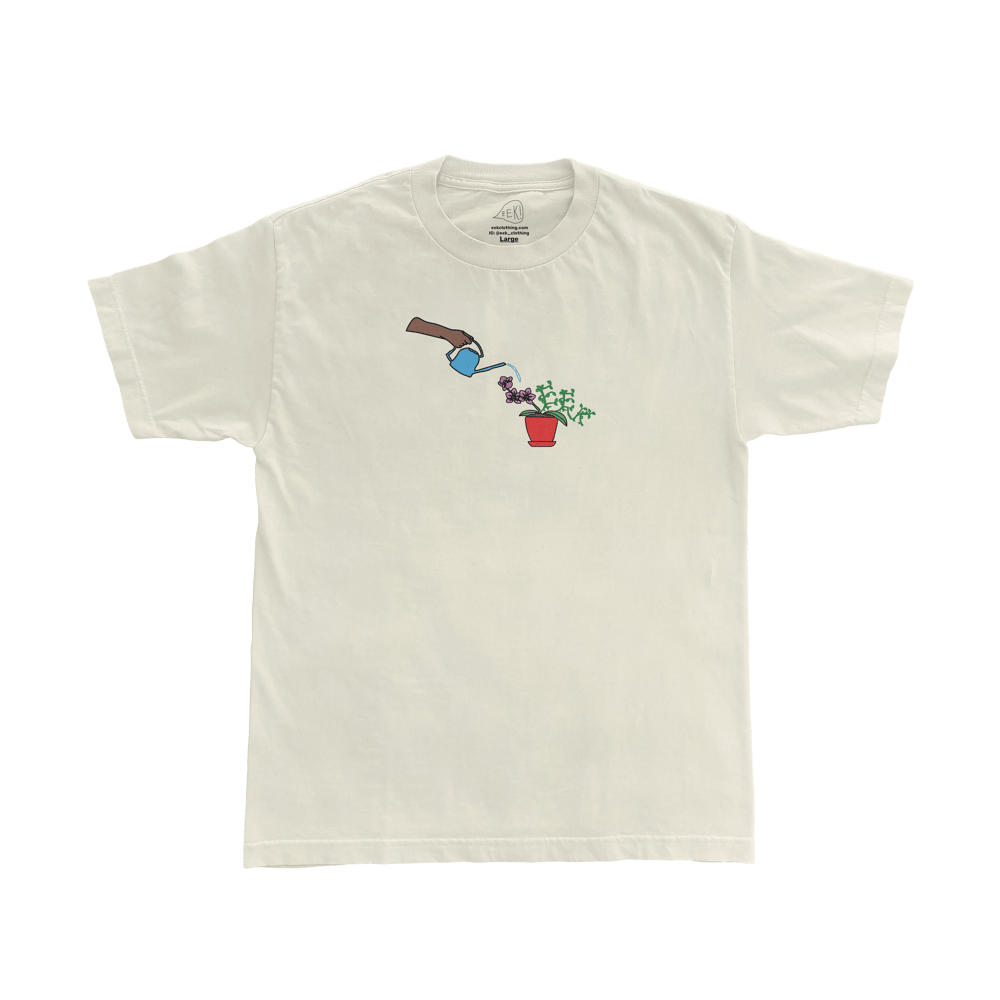Image of Orchids Tee - Cream