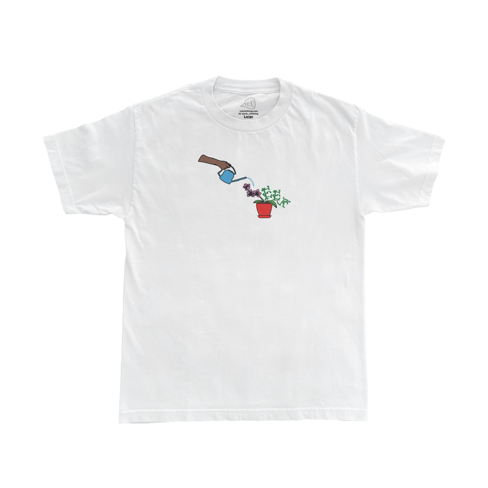 Image of Orchids Tee - White