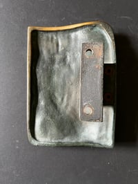 Image 5 of Bronze Door Furniture Set with Tree Bark Design