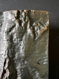 Image 2 of Bronze Door Furniture Set with Tree Bark Design