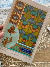 Image 3 of Vintage Art Nouveau Print Notebook 