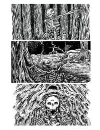 3 Prints - Skeletons in the Woods