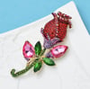 Closed Rhinestone Rose
