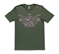 Image 1 of S☻RE MIND LOGO Green T-Shirt