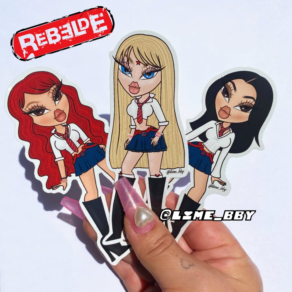 Image of Rebelde Bratz Stickers