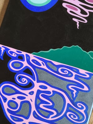 Image of Coast Shore in Moon Light