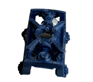 Image of Bionicle Toa Metru/Hagah Thigh Armor (Toa Kualus, FDM Plastic-printed, Copper)