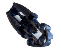 Image 4 of Bionicle Toa Metru/Hagah Foot (Toa Kualus, FDM Plastic-printed, Metal Blue)