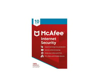 McAfee Internet Security 2022 - 10 Device - 1 Year Antivirus