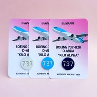 Image 2 of Aviapin Boeing 737-800 D-ABKA pin badge - ex-TUI aircraft