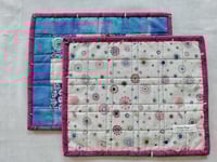 Image 3 of Fun Squares Small Placemat & Coasters 