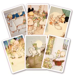 Image of Mabel Lucie Attwell Series One swap cards - 6 pack