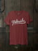 Image of Nebraska Script Heather Red | Shirt