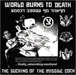 Image of  World Burns To Death ‎- The Sucking Of The Missile Cock 12" (Agipunk)