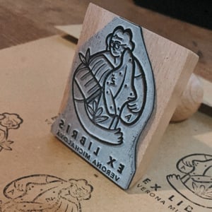 EX LIBRIS - personalizovaná drevená pečiatka