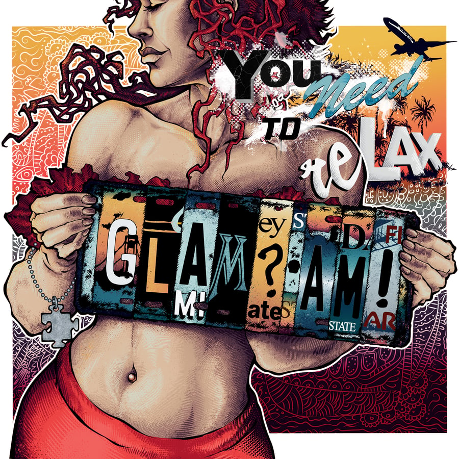 Image of GLAM I AM - YOU NEED TO RELAX - CD (PREORDER)