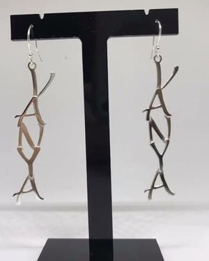 Image of Name earrings