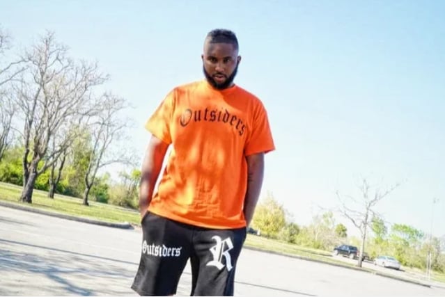 Image of Rebel  Outsiders "Orange " Shirt 