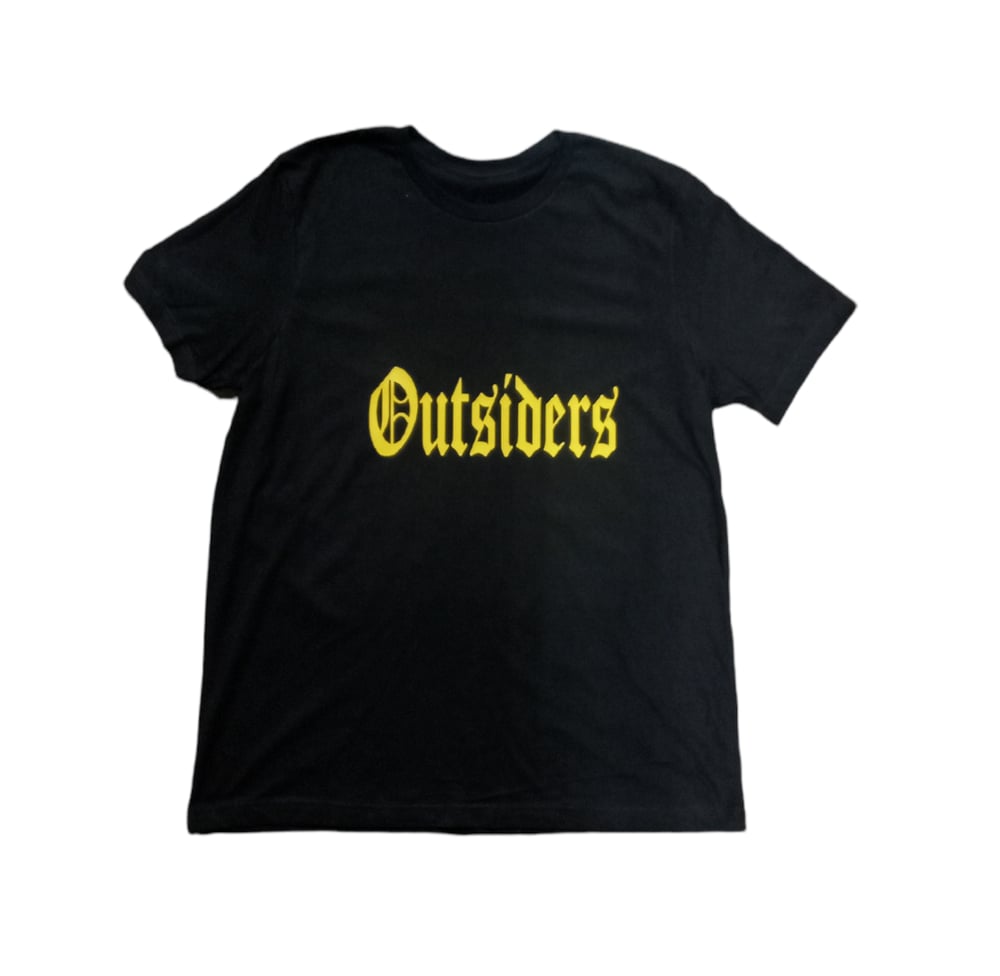 Image of Rebel Outsiders " Black Yellow " Shirt 