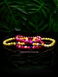 Image 1 of Tropical Evil Eye Bracelets