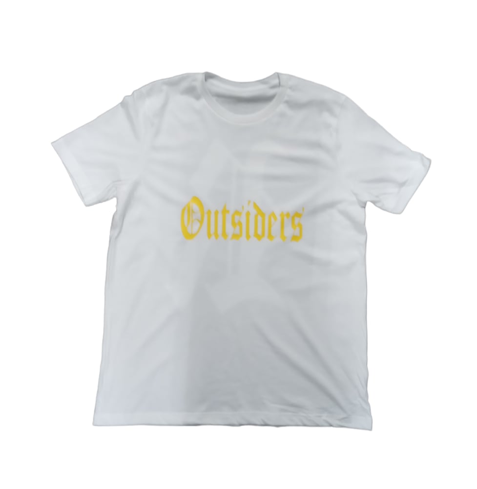 Image of Rebel Outsiders " White Yellow " Shirt 