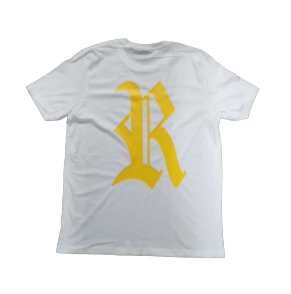 Image of Rebel Outsiders " White Yellow " Shirt 