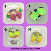 Image 2 of Fruit Earrings