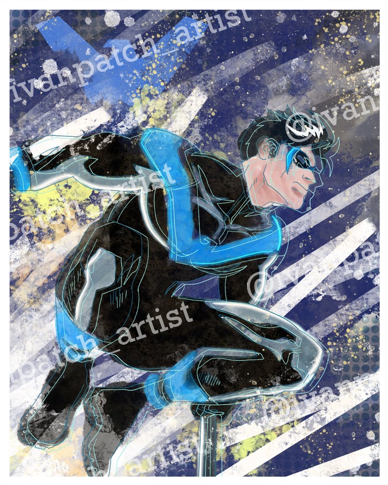 Image of The Bat Family's Dignity -Digital Illustrations