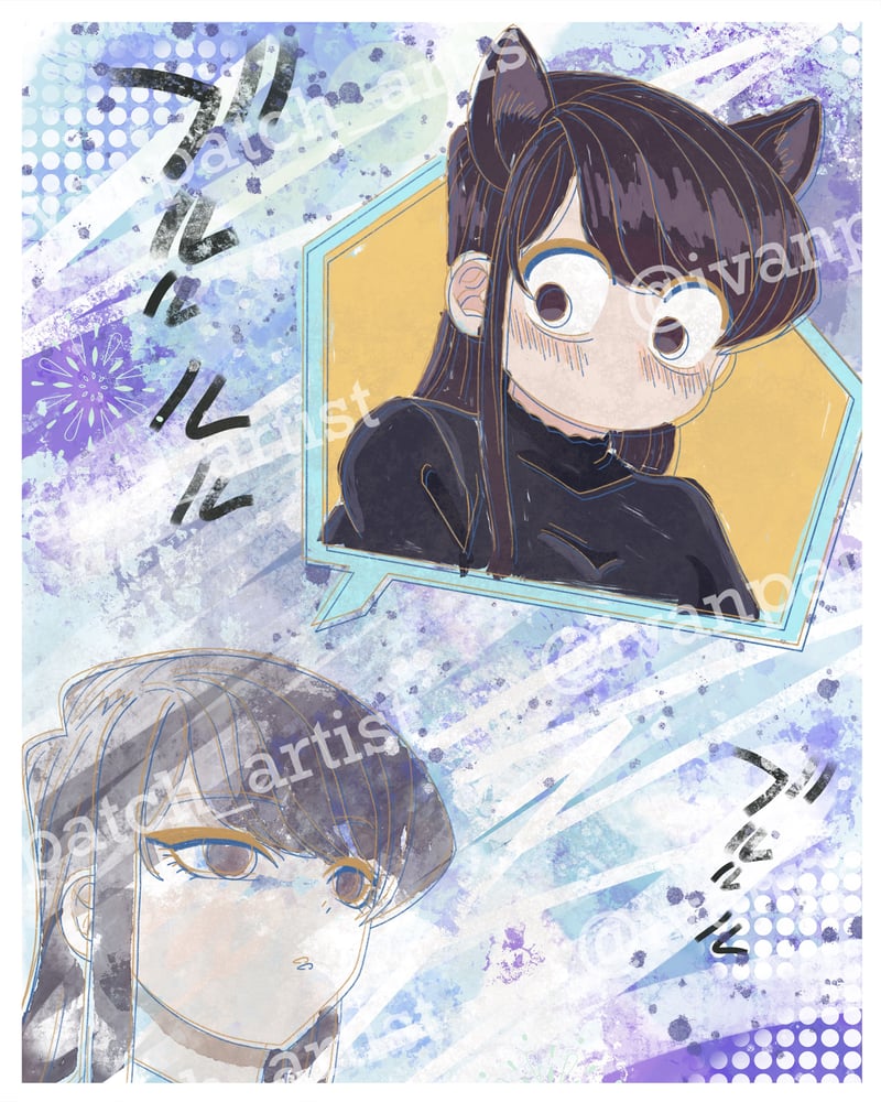 Image of Komi's Non Communication -Digital Illustrations