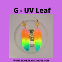 Image 2 of Leaf Earrings