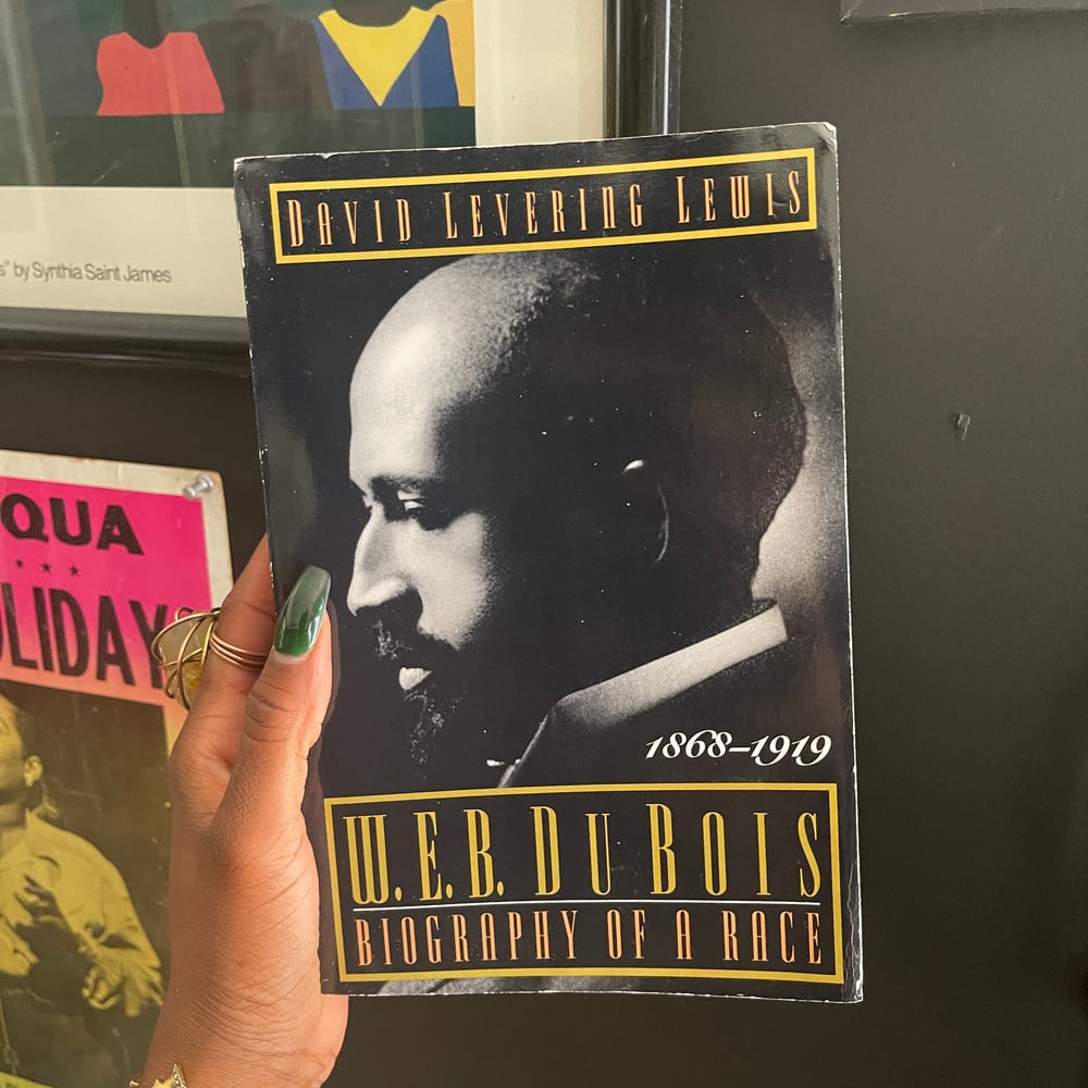 Image of W.E.B. Du Bois Biography Of A Race 