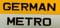 Image of 60MM 3D GEL PLATE - GERMAN OUTLINE -METRO FONT