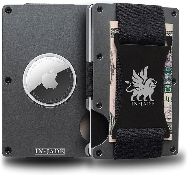 INJADE Airtag wallet ElectricityIsKey