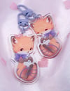 LAST CHANCE ♡ Frisky Fox Acrylic Phone Charm Keychain