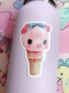 Hogen Dazs Piglet 3" Waterproof Vinyl Sticker