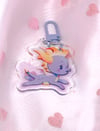 LAST CHANCE ♡ Purple Dragon Cutie Gaming 2" Acrylic Charm Keychain