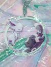 LAST CHANCE ♡ Umbreon & Espeon 3" Inch Double Sided Acrylic Charm