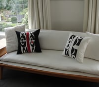 Image 2 of 'Downtown' White cushion