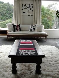 Image 4 of 'Downtown' White cushion