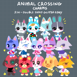 Image of Animal Crossing Charms LAST CHANCE