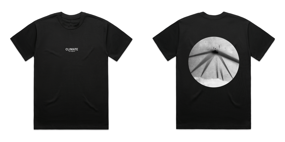 Image of CLIMATE BATTLE OF LOS ANGELES TEE - BLACK