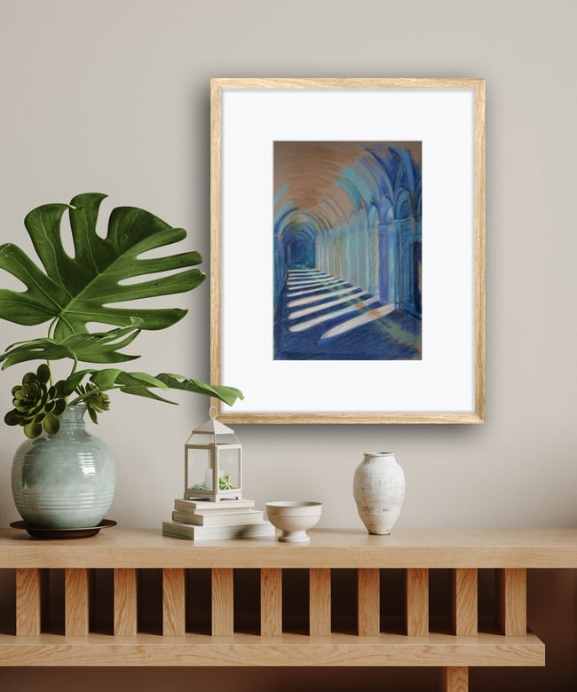 Venetian Colonnades Giclée Print
