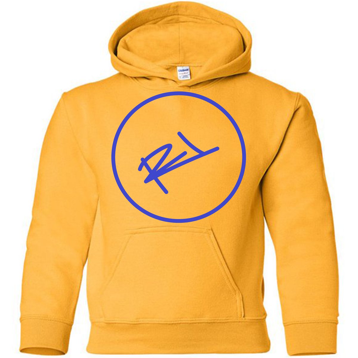 Image of GOLD & BLUE TOWN COLLECTION HOODIE