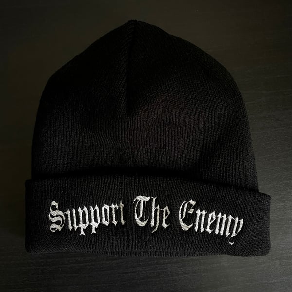 Image of Shining "Support The Enemy" Old-School Beanie
