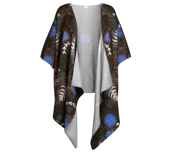 Coffee Shop - Draped Kimono