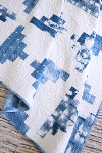 Image 5 of Indigo Steps Quilt Pattern (PDF Download)