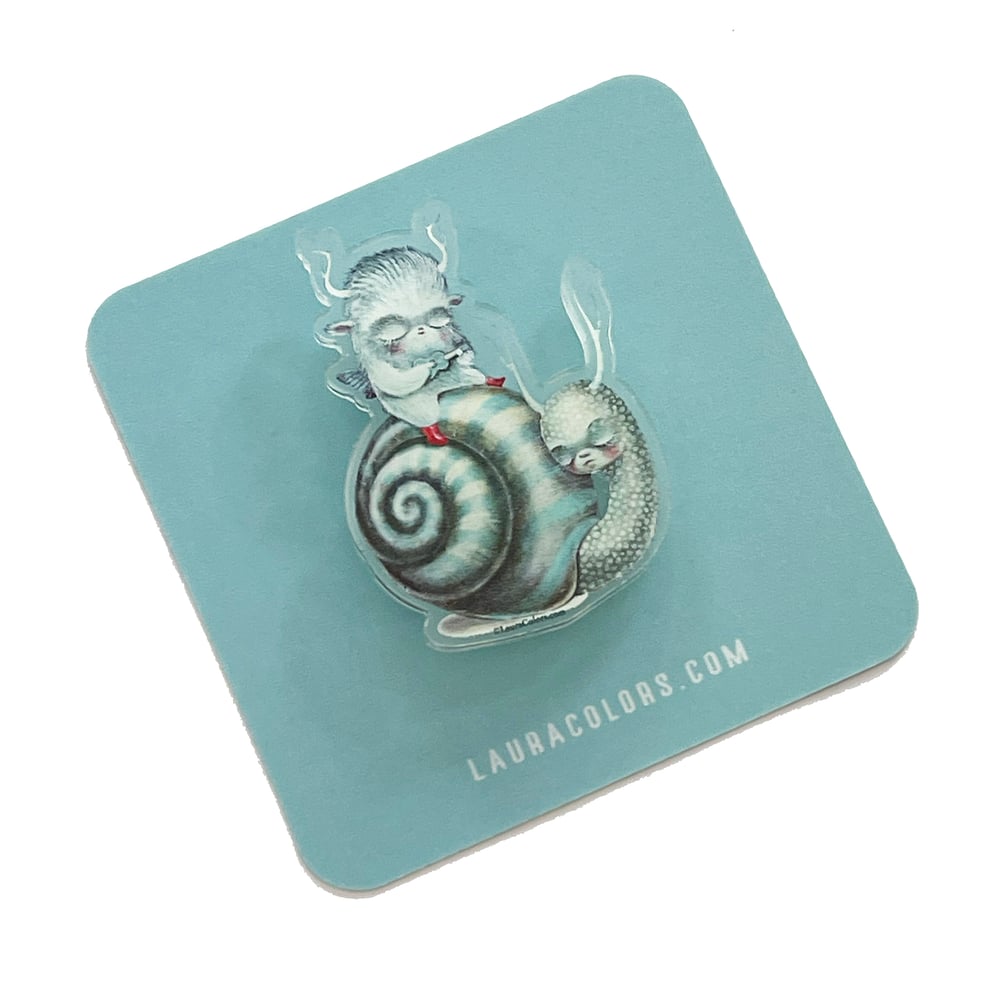 Image of Slow Excursion (Acrylic Pin)