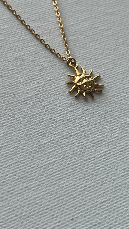 Image of SUNNY DAZE • Sun Necklace