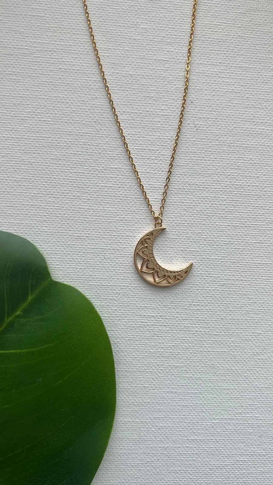 Image of TATI • Moon Mandala Necklace